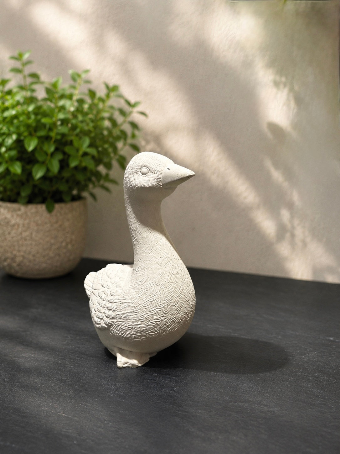 Cement goose 6”