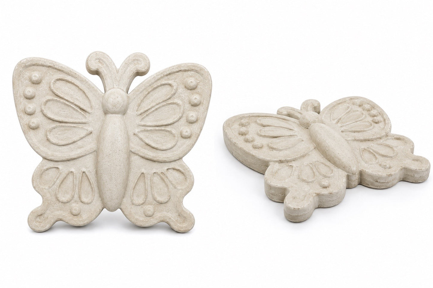 Butterfly garden stone