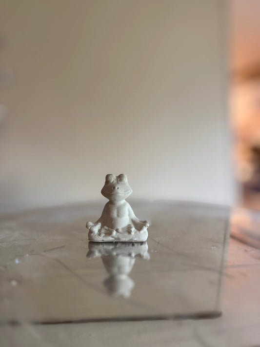 ✨ Tiny meditating frog now available ✨