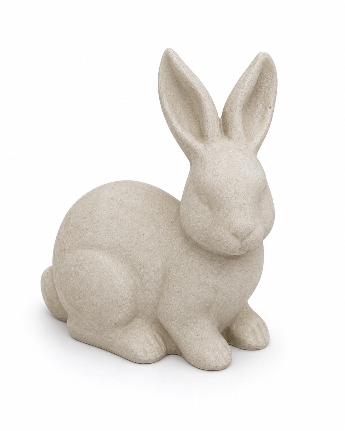 Small bunny garden figurine